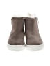 J/Slides 100% Leather Gray Ankle Boots Size 8 1/2 - photo 2