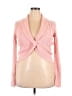 rue21 100% Acrylic Pink Cardigan Size XL - photo 1