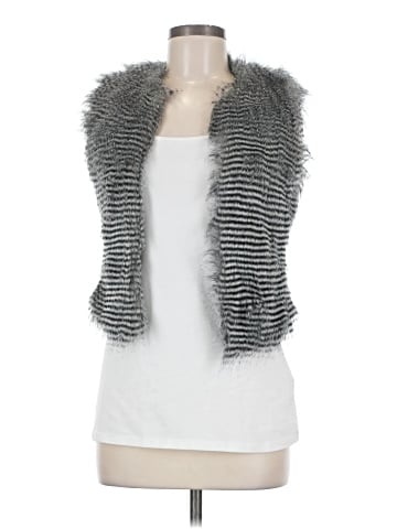 Kate Moss for Topshop Faux Fur Vest (view 1)