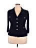St. John Collection Blue Wool Blazer Size 14 - photo 1