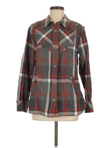 CAbi Long Sleeve Button-Down Shirt (view 1)