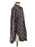 CAbi Plaid Gray Long Sleeve Button-Down Shirt Size M - photo 4