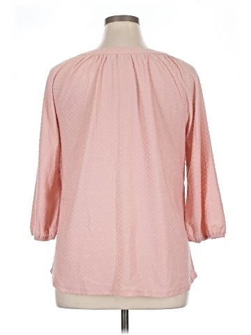 Notations 3/4 Sleeve Blouse (view 2)