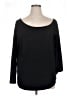 Torrid Black 3/4 Sleeve T-Shirt Size 1X Plus (1) - photo 1