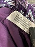 Studio One 100% Polyester Chevron-herringbone Purple Casual Dress Size 12 - photo 8