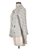 Caslon 100% Cotton Silver Cardigan Size L - photo 5