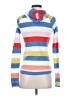 Joules 100% Cotton Stripes White Pullover Hoodie Size 2 - photo 2