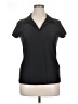 Calia Black Short Sleeve Blouse Size XL - photo 1