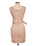 Haute Monde Solid Tan Casual Dress Size L - photo 2
