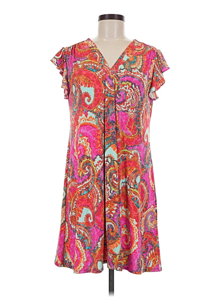 Pre-owned Msk Casual Dress In Pink
