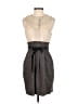BCBGMAXAZRIA 100% Polyester Houndstooth Gray Casual Dress Size 4 - photo 1