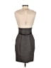 BCBGMAXAZRIA 100% Polyester Houndstooth Gray Casual Dress Size 4 - photo 2