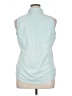 Columbia 100% Polyester Teal Sleeveless Blouse Size XL - photo 2