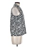Talbots Outlet Silver Sleeveless Blouse Size Med Petite - photo 4