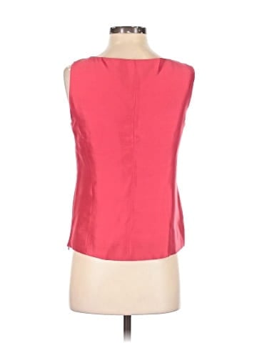 Nina Mclemore Sleeveless Silk Top (view 2)