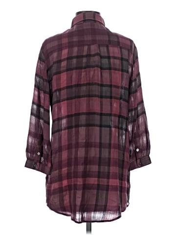 Burberry Brit 3/4 Sleeve Button-Down Shirt (view 2)