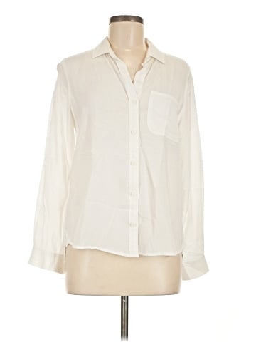 Velvet Heart Long Sleeve Button-Down Shirt (view 1)