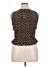 Sanctuary 100% Polyester Brown Sleeveless Blouse Size XL - photo 2