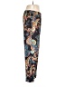 J.Crew 100% Silk Paisley Blue Silk Pants Size 8 (tall) - photo 4