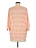 Shrinking Violet Orange 3/4 Sleeve Top Size M - photo 2