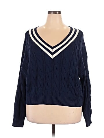 Pink Republic Pullover Sweater (view 1)