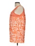 R.Q.T 100% Polyester Orange Sleeveless Blouse Size L - photo 5