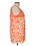 R.Q.T 100% Polyester Orange Sleeveless Blouse Size L - photo 4