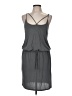 Lanston Solid Gray Casual Dress Size M - photo 1