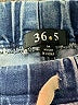 36.5 Blue Denim Shorts Size M - photo 3