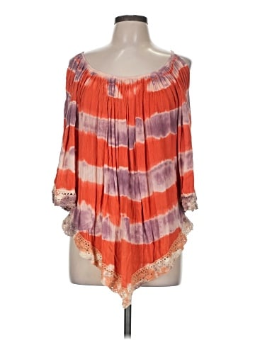 Fashion Fuse 3/4 Sleeve Blouse (view 1)