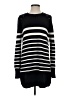 W by Worth 100% Cotton Stripes Black Pullover Sweater Size S - photo 1