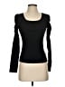 1.State 100% Cotton Black Long Sleeve Top Size XS - photo 1