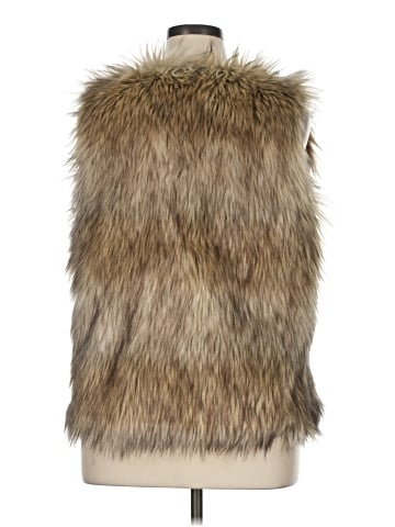 Charlotte Russe Faux Fur Vest (view 2)