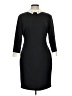 Ivanka Trump Color Block Black Casual Dress Size 10 - photo 1
