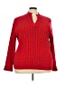 Liz Claiborne 100% Cotton Red Pullover Sweater Size 4X - photo 1