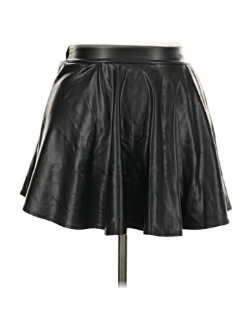 Theme Faux Leather Skirt (view 1)