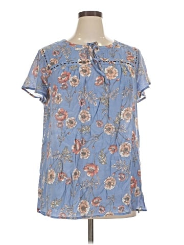 Lee Short Sleeve Blouse (view 1)