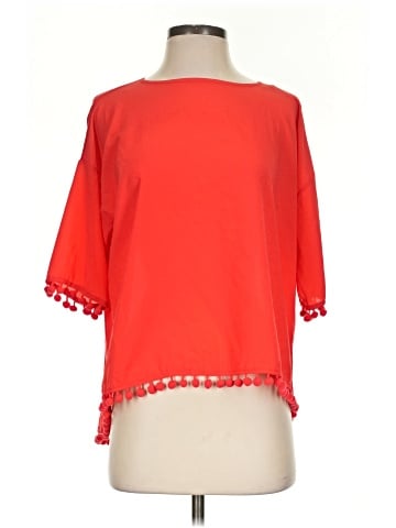 French Connection Short Sleeve Blouse (view 1)