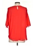 French Connection 100% Polyester Red Short Sleeve Blouse Size S - photo 2