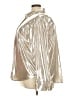 By Anthropologie Metallic Silver Long Sleeve Blouse Size 3X - photo 5