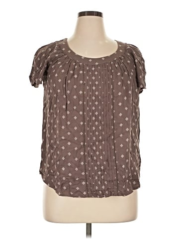 St. John's Bay Short Sleeve Blouse (view 1)