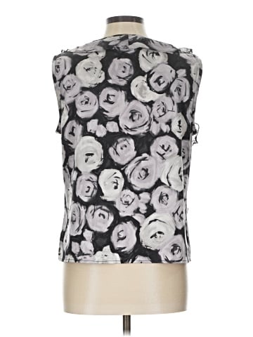 St. John Sleeveless Silk Top (view 2)
