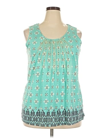 Charter Club Sleeveless Blouse (view 1)