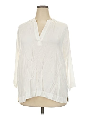 MNG 3/4 Sleeve Blouse (view 1)