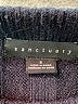 Sanctuary Solid Black Pullover Sweater Size S - photo 7