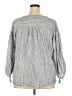 Chaps 100% Cotton Gray 3/4 Sleeve Blouse Size XXL - photo 2