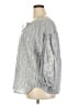 Chaps 100% Cotton Gray 3/4 Sleeve Blouse Size XXL - photo 5