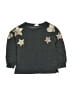 Crewcuts Stars Gray Pullover Sweater Size 4 - 5 - photo 1