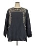 J.Jill Gray 3/4 Sleeve Blouse Size 2X - photo 1