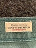 Levi's 100% Cotton Green Jeans Size 23 waist - photo 7